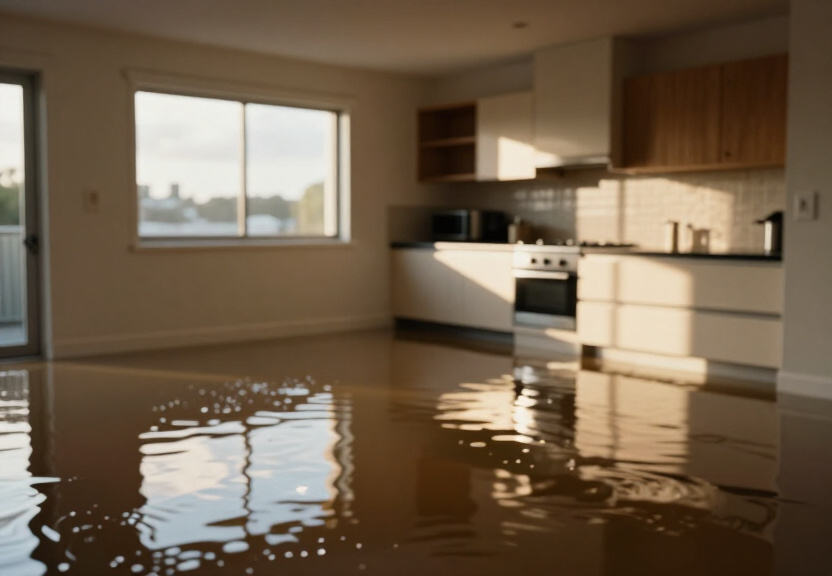 Mouldy subfloor in Mona Vale before treatment